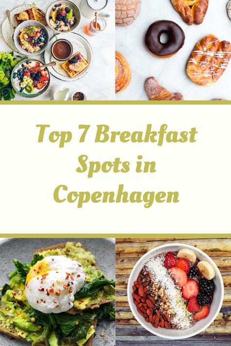 Photo of different breakfast dishes in Copenhagen - Amitylux Pin Breakfast In Copenhagen, Copenhagen Brunch, Copenhagen Breakfast, Scandinavian Breakfast, Copenhagen Food, Organic Breakfast, Try Everything, Breakfast Places, Tasty Breakfast