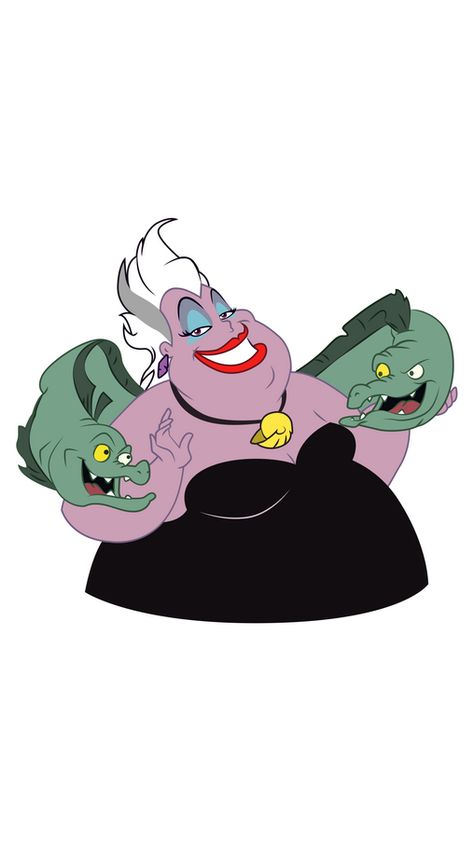 Ursula Outline, Disney Characters Eating, Ursula Drawing, Ursula Little Mermaid, Ursula The Little Mermaid, The Little Mermaid Ursula, Disney Ursula, The Sea Witch, Little Mermaid Characters