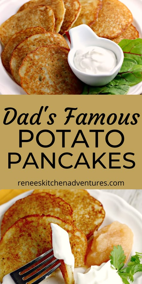 Fluffy Potato Pancakes, Instant Potato Pancake Recipe, Breakfast Potato Pancakes, Potatoe Pancakes German, Classic Potato Pancakes, Potato Pancakes From Instant Potatoes, Swedish Potato Pancakes, How To Make Potato Cakes, Potatoes Pancakes Recipe