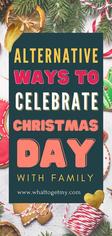 If you want to celebrate Christmas differently this year, you should try these 6 alternative ways we've prepared to celebrate the big day. Check them out here! #Christmas #celebration #alternatives #family No Gift Christmas Traditions, No Present Christmas Ideas, Christmas Alternatives To Gifts, Gift Alternatives For Christmas, Family Gatherings Ideas, Giftless Christmas Ideas, Alternatives To Christmas Gifts, Different Ways To Celebrate Christmas, Christmas Present Traditions