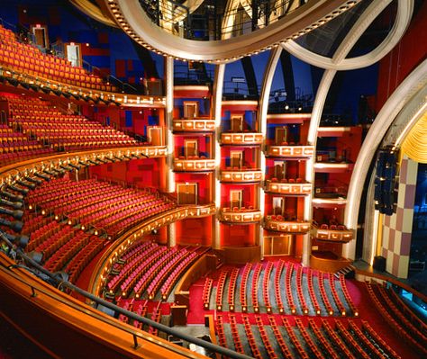 Kodak Theater Seating Dolby Theater Hollywood, Church Building Design, Theater Architecture, Theatre Interior, University Architecture, Hilton Garden Inn, Fresh Perspective, Music Events, Theatre Design