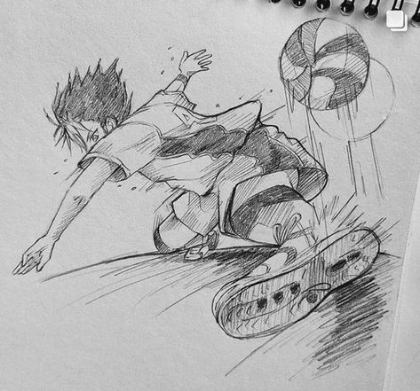 Volleyball Drawing, Anime Canvas Art, Art Drawings Sketches Creative, Sketch Painting, Anime Drawings Tutorials, Anime Drawing, Anime Character Drawing, Art Drawings Sketches Simple, Cool Art Drawings