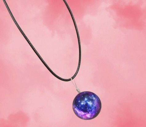 Nebula Galaxy Necklace - Universe Necklace - Space Pendant  | eBay Universe Necklace, Pink Jewellery, Nebula Galaxy, Galaxy Necklace, Galaxy Pendant, Black Rope, Costume Jewelry Necklaces, Pink Jewelry, Jewellery Gift