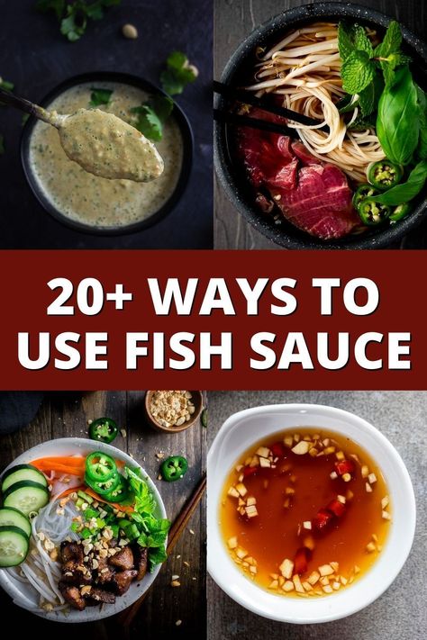 Uses For Fish Sauce, Red Boat Fish Sauce Recipes, Fish Sauce Uses, Recipes Using Fish Sauce, Fish Sauce Recipes, Asian Noodles Sauce, Fried Fish Sauce, Fish Sauce Recipe, Stir Fry Fish