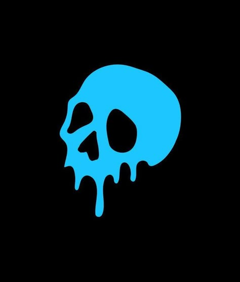 Dripping Logo, Skeleton Logo, Drippy Skull Drawing, Y2k Skull Design, Stylized Skull, Graphic Skull Design, Fictional Disease Art, Skull Vector Logo, Icon Tattoo