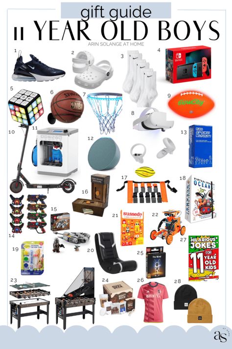 Christmas Gifts For Little Brother, Gift Ideas For 10 Year Boy, Christmas Gifts For Boys 8-10, Gifts For Boys 10-12, Gifts For 12 Year Boy, Gifts For 13 Year Boy, Gifts For 11 Year Boy, Birthday Basket For Him, Boys Birthday Gift Ideas