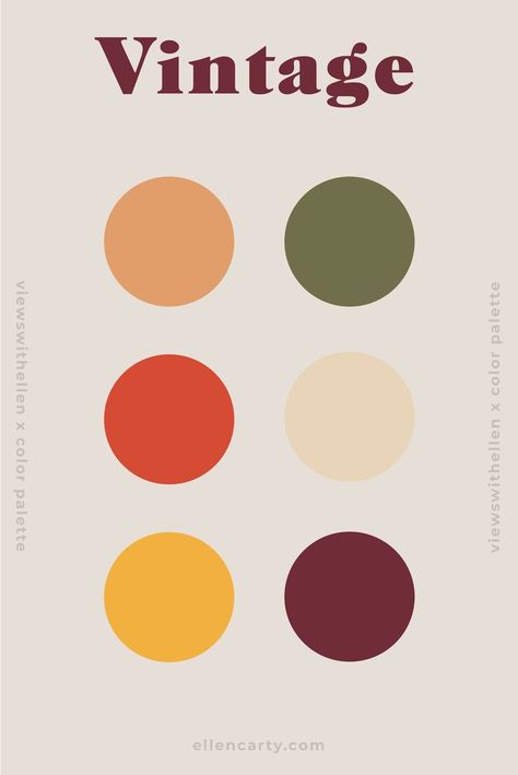 Vintage Color Palette, Vintage Colour Palette, Gfx Design, Retro Color Palette, Color Schemes Colour Palettes, Brand Color Palette, Color Palette Design, Vintage Color, Color Inspo