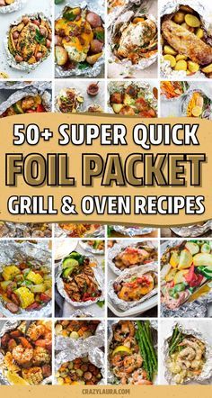 Foil Packet Recipes, Recipes For The Grill, Summer Dinner Recipes Grill, Foil Pack Dinners, Camping Meal, Foil Packet Dinners, Foil Pack Meals, Foil Dinners, Foil Packet Meals