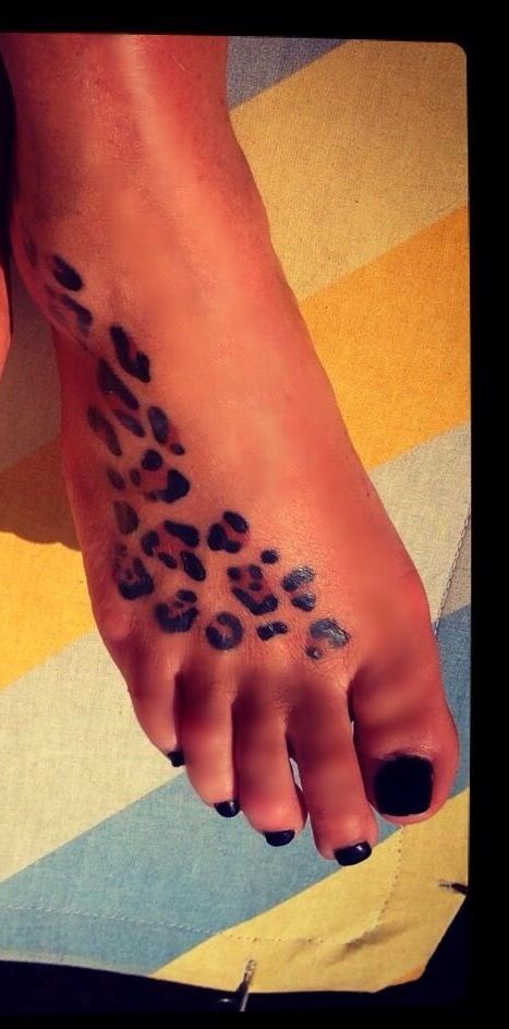 Leopard Ankle Tattoo, Leapord Print Tattoos, Leopard Spot Tattoo, Cheetah Print Sleeve Tattoo, Leopard Print Tattoo For Women, Cheetah Print Tattoo, Leopard Print Tattoo, Animal Print Tattoo, Cheetah Print Tattoos