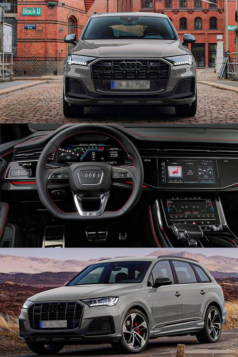 Audi Q7 Interior, Aesthetic Cars Wallpaper, Audi Q7 Quattro, Lemans Car, New Audi Q7, Audi Sportback, Audi Q, Aesthetic Sports, Best Family Cars