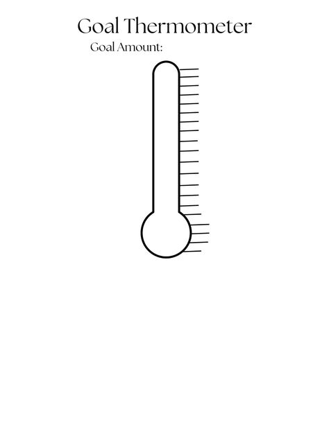 Excited to share the latest addition to my #etsy shop: Goal Thermometer https://etsy.me/3uRW3SS #vertical #goalthermometer #thermometer #goal #goalsthermometer #goalstracker #thermometertracker #coloringtracker #coloringthermometer Goal Thermometer Printable, Thermometer Printable, Goal Thermometer, Goal Tracker, Saving Goals, Savings Tracker, Charity Event, Savings Challenge, Thermostat