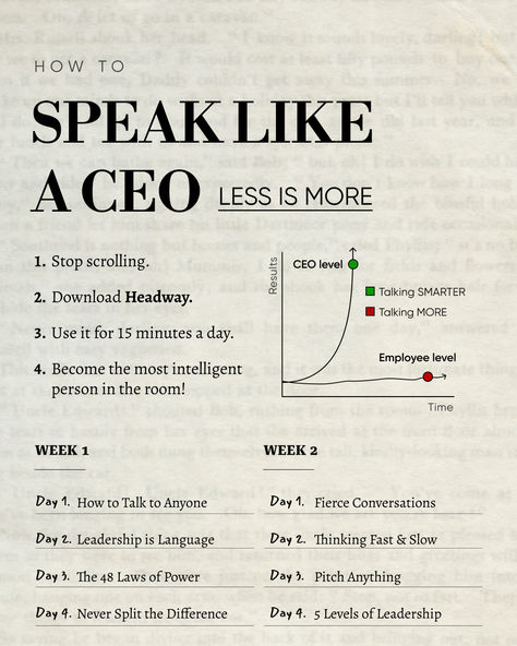 Speak Like A Ceo, How To Become A Ceo, Reading Aesthetic, Vie Motivation, Journal Writing Prompts, Soft Skills, Lesson Quotes, Life Lesson Quotes, Journal Writing