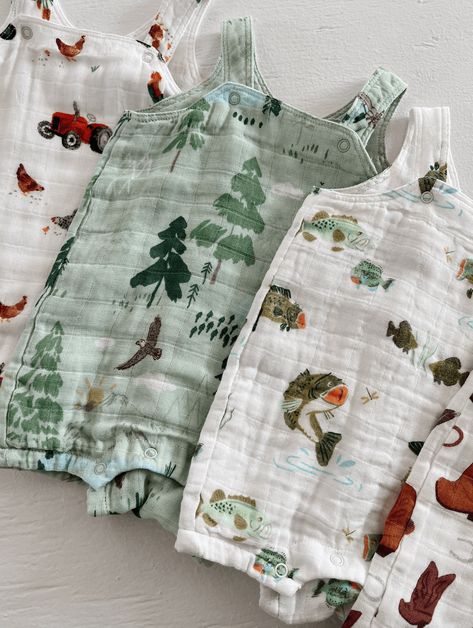 Muslin Overall Shortie, Mountain Cabin – SpearmintLOVE Unique Baby Boy Gifts, Handmade Baby Items, Baby Shower Announcement, Baby Wishlist, Pregnancy Clothes, Baby Life Hacks, Getting Ready For Baby, Future Mommy, Newborn Clothes