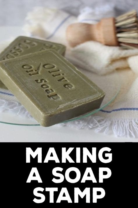 How to Make a Soap Stamp Diy Soap Stamp How To Make, Soap Stamps Diy How To Make, Soap Stamp Design, Lye Free Soap Recipes, Unique Soap Molds, Lye Free Soap, Diy Soap Stamp, Hair Scrubs, Soap Making For Beginners