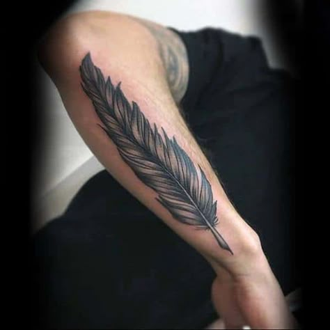 Quill Pen Tattoo, Feather Pen Tattoo, Feather Tattoo For Men, Quill Tattoo, Feather Tattoo Design, Pen Tattoo, Tatuaje A Color, Tattoo Designs For Men, Feather Tattoo