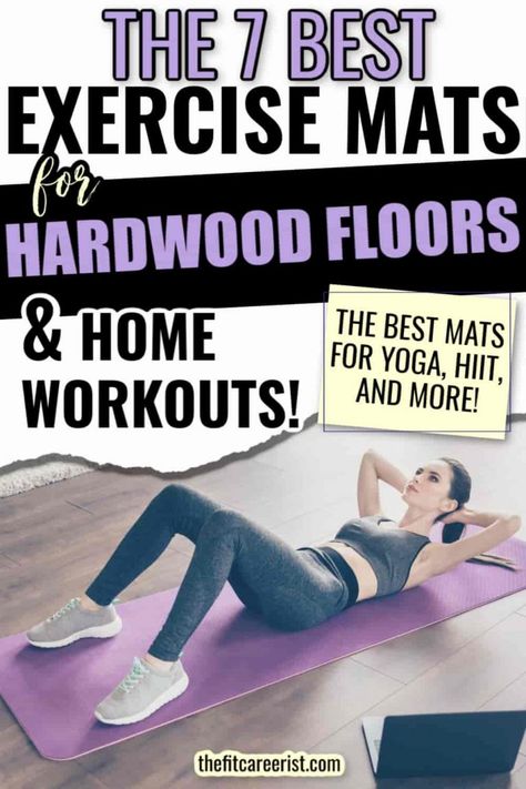 Working out at home can be a cost effective and efficient way to get in shape! However, there are a few investments you need to make to your home workout space, like a quality exercise mat. This comprehensive guide covers the top 7 exercise mats based on exercise type and your specific needs. #exercisemats #homefitness #homeworkout #homegym Home Workout Space, Working Out At Home, Inversion Table, Best Exercise, Workout Space, Brain Exercise, Exercise Mat, Pelvic Pain, Sports Injury