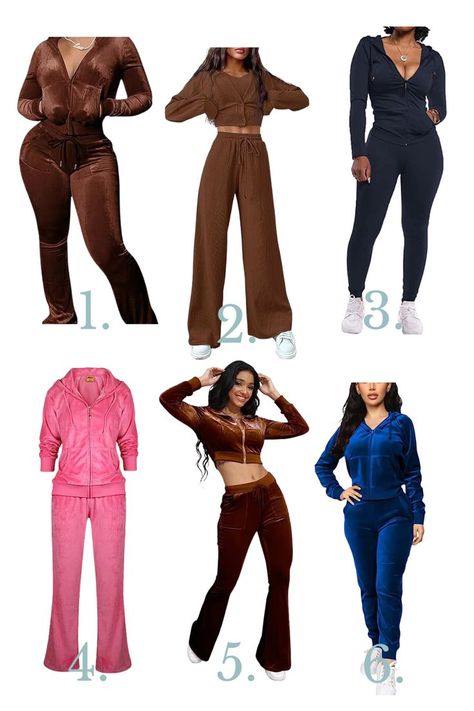 #affiliate Velour Tracksuit Set Womens Sweatshirt Full Zip Hoodie Sweatsuit and Casual Jogger with Pockets #hoodie #sweatsuit #tracksuit #jogger #fall #winter #joggers #velour #outfits Velour Outfits, Fall Winter Fashion, Velour Tracksuit, Baddie Fits, What's Your Style, Casual Joggers, Tracksuit Set, Fashion Fits, Winter Fashion Outfits