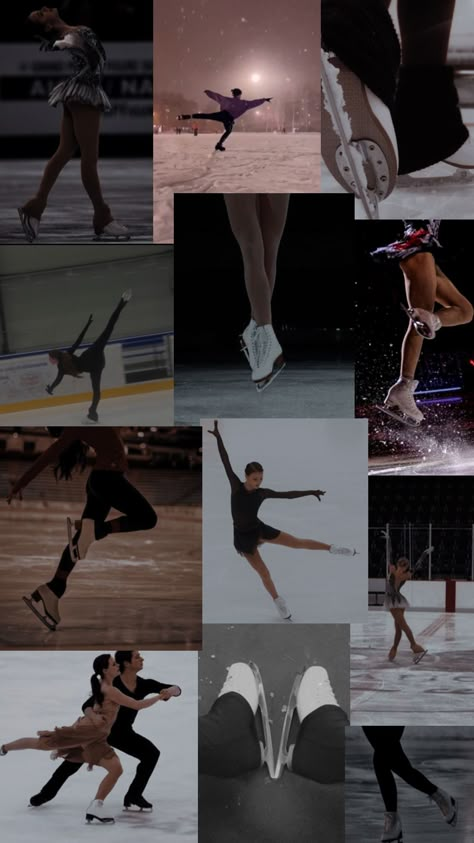 #figureskating #figureskater #iceskating #aesthetic #aestheticboard #aestheticshuffle #collageart #collages #shufflefyp #shuffleaesthetic Aesthetic Figure Skating Wallpaper, Figure Skating Astethic, Figure Skater Aesthetic Wallpaper, Skating Aesthetic Ice, Figure Skating Wallpaper Aesthetic, Ice Skating Aesthetic Pictures, Aesthetic Figure Skating, Ice Skating Wallpaper, Ice Skater Aesthetic