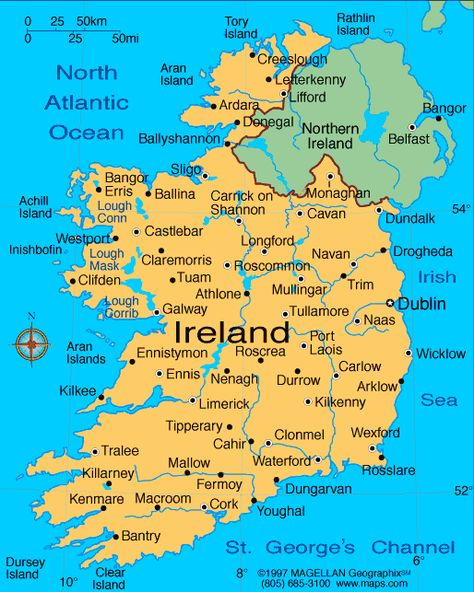 Map Of Ireland, Belfast Ireland, Mom Crafts, Irish Genealogy, Ireland Map, World Thinking Day, Ireland Trip, Ireland Vacation, Irish History