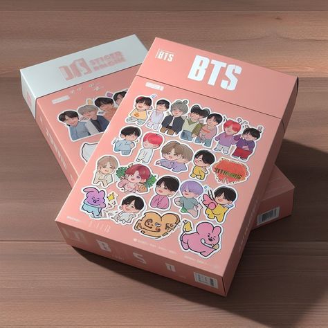 #bts #jimin #journal #aesthetic #stationary Jimin Journal, Book Nail Art, Bts School, 100 Stickers, Stationary Items, Bts Facts, Journal Supplies, Miraculous Ladybug Movie, Bts Merch