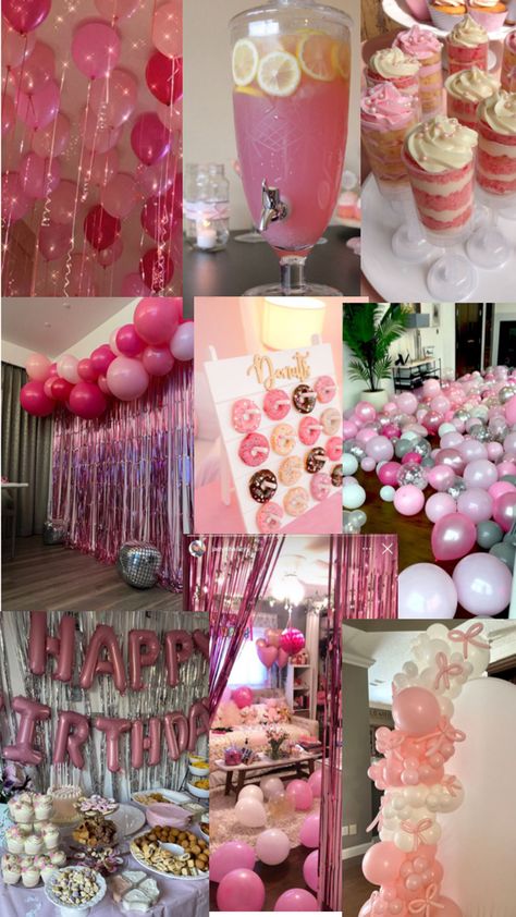 13 Shades Of Pink Party, 16 Shades Of Pink Party, Shades Of Pink Party, Parties Ideas, Pink Birthday Party, Different Shades Of Pink, Pink Party, Pink Birthday, 13th Birthday