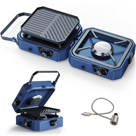 Stove With Griddle, Propane Camp Stove, Butane Stove, Cooking Torch, Portable Gas Stove, Propane Stove, Camp Stove, Portable Stove, Outdoor Stove