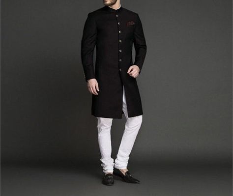 Style Smart Men’s Wear Top Details ---------------- Color - Black, Beige, Maroon Fabric - Banarasi Silk Package Include : Jacket , free size Churidar Pajama Customization of colors, size, and design can be done from our side so that you can enjoy your taste! FOR CUSTOMIZATION OF MEASUREMENT, we Short Sherwani, Churidar Pajama, Kurta Top, Maroon Fabric, Sherwani For Men, Men's Ethnic Wear, White Pajamas, Indian Kurta, Smart Men