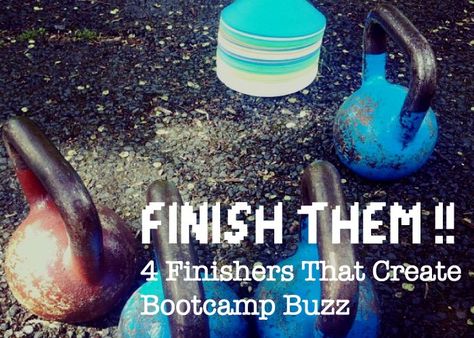 4 Finisher Workouts That'll Get Your Bootcampers Buzzing | Bootcamp Ideas Bootcamp Workout Ideas, Bootcamp Games, Bootcamp Ideas, Bootcamp Workout, Squat Thrust, Circle Face, Military Workout, Plyometric Workout, Beach Workouts