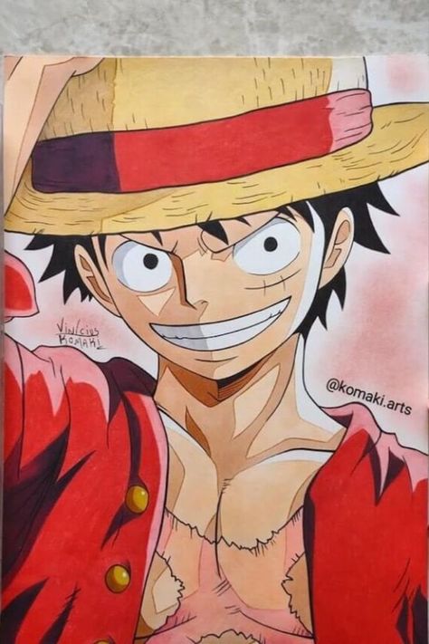 If you're a fan of the manga and anime series One Piece, then you'll love these drawing ideas of Monkey D. Luffy. From sketches to finished pieces, this collection is sure to please fans of all levels of artistry. Pretty Flower Drawing, Naruto Sketch Drawing, Easy Drawing Steps, Pencil Sketch Images, Best Anime Drawings, Girl Drawing Sketches, Anime Canvas Art, Anime Canvas, Monkey D Luffy