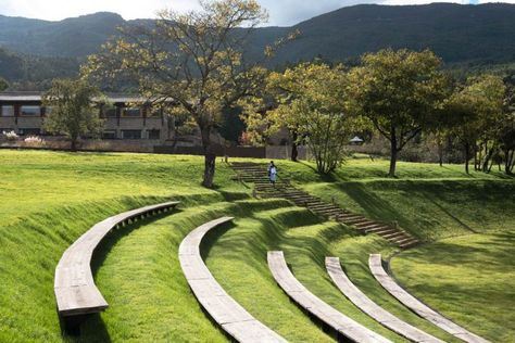 Wilderness Garden and Amphitheater |  Lijiang, China | Z’scape Lijiang, Rural China, Abandoned Village, Alpine Garden, Outdoor Seating Area, Wild Garden, Landscape Elements, Garden Park, Rain Water Collection