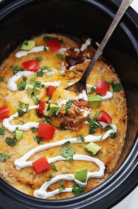 Slow Cooker Enchilada Quinoa Slow Cooker Vegetarian Curry, Dinner Ideas Crock Pot, Slow Cooker Enchiladas, Quinoa Recipe, Vegetarian Crockpot Recipes, Slow Cooker Vegetarian, Vegetarian Curry, Vegetarian Crockpot, Hard Cider