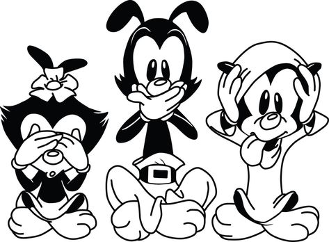 Cartoon Drawing Ideas, Animaniacs Characters, 90s Cartoon Characters, Cartoon Tattoo, My Saves, Cute Eyes Drawing, Cartoon Character Tattoos, Collage Drawing, Cowgirl Art