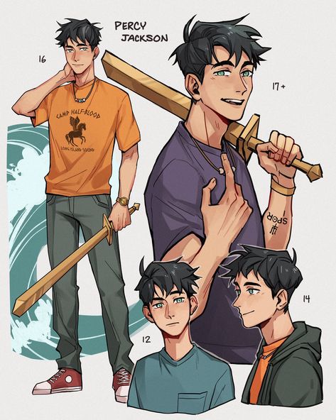 Tec is hibernating on Twitter: "Some good old fashioned PJO #PercyJackson #percyjacksonfanart… " Percy Jackson Fanart, The Kane Chronicles, Zio Rick, Rick Riordan Series, Piper Mclean, Percy And Annabeth, Jason Grace, Trials Of Apollo, Percy Jackson Fan Art