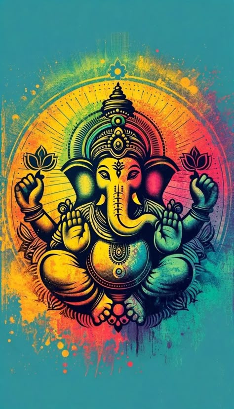 Vinayagar Picture, Ganesha 4k Wallpaper, Ganesha Art Drawing, Vinayagar Drawing, Ganapati Wallpapers, Vinayagar Hd Wallpaper, Images Of Ganesha, Ganpati Bappa Painting, Vinayaka Images