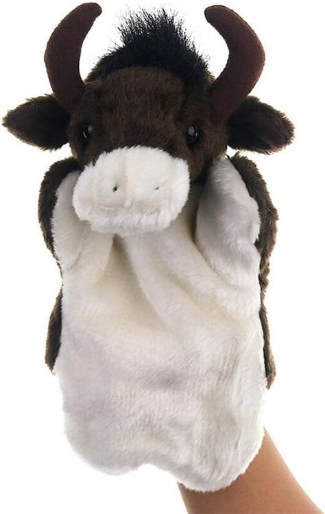 Amazon.com: Plush Cow Bull Hand Puppets Stuffed Animals Toys for Imaginative Pretend Play Storytelling : Toys & Games Rabbit Plush Toy, Animals Toys, Rabbit Toys, Beaded Curtains, Kawaii Animals, Hand Puppets, Garden Toys, Pretend Play, Office Products