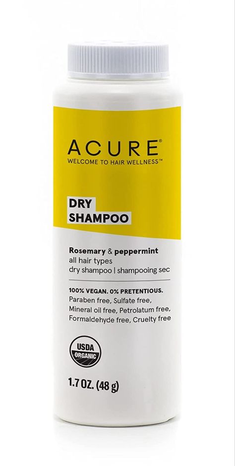 Ive been using this for over a year after learning how harmful regular spray dry shampoos are. They sre terrrible for your health & hair! So many chemicals and drying out your hair with the amount of alcohols they have. But this one from ACCURE is amazing, my hair gets so soft & clean every time I use it and it has the best natural & cleanest ingredients ive seen. Organic Dry Shampoo, Dry Shampoo Powder, Natural Shampoo And Conditioner, Using Dry Shampoo, Shampoo And Conditioner Set, Hair Powder, Clarifying Shampoo, Natural Shampoo, Shampoos