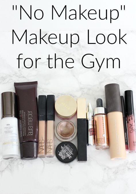 Workout Makeup Look, Makeup For Gym, Gym Makeup Looks, No Makeup Makeup Tutorial, Workout Makeup, Free Yoga Workouts, Lunch Pizza, Gym Makeup, Oxygen Magazine