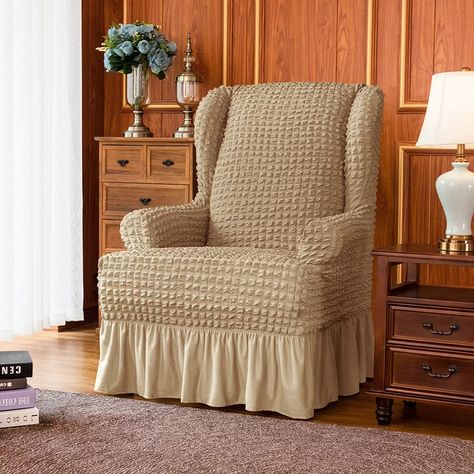 Ikea Strandmon, Wingback Chair Covers, Ikea Armchair, Wing Back Chair, Chair Covers Slipcover, Ikea Ektorp, Recliner Chair Covers, Recliner Cover, Sofa Protector