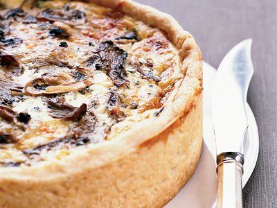 Mushroom Quiche, Sautéed Mushrooms, Thomas Keller, Quiche Recipe, Egg Custard, Savory Tart, Quiche Recipes, Food 52, Mac And Cheese