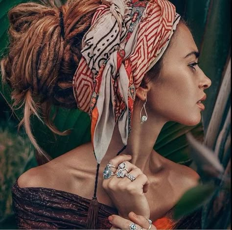 Bohemian Schick, Mode Hippie, Mode Turban, Hippie Hair, Estilo Hippie, Mode Boho, Hippie Girl, Hipster Outfits, Boho Girl