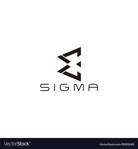 Sigma Logo Design, Sigma Tattoo Design, Sigma Tattoo, Random Symbols, Sigma Logo, Sigma Symbol, Egyptian Design Pattern, Greek Symbol, Geometric Mosaic