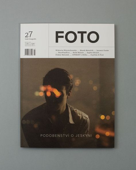 Magazine FOTO 27 on Behance Design, Magazine Cover, Newspaper, Magazine