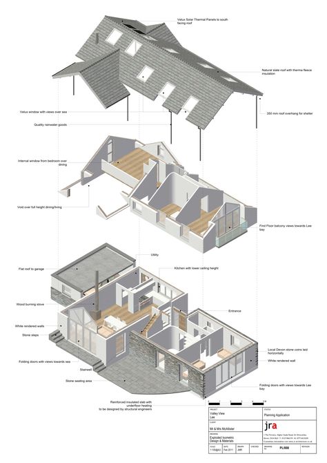 Exploded Isometric from Vectorworks BIM Model. This 3d view really helped the… Exploded Isometric, Bim Model, Kindergarten Design, Plans Architecture, Revit Architecture, Building Information Modeling, Architecture Graphics, Architecture Poster, 3d Modelle