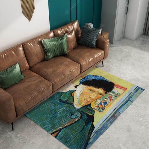 Aesthetic Room Decor Modern, Trendy Rug, Floor Cloth, Post Impressionism, Rug Modern, Room Carpet, Large Rug, Modern Room, Aesthetic Room Decor