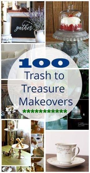 100 Trash to Treasure Makeovers Goodwill Upcycle, Thrift Store Upcycle, Thrift Store Makeover, Thrift Store Diy, Inexpensive Christmas Gifts, Thrift Store Shopping, Thrift Store Decor, Thrift Store Furniture, Flea Market Flip