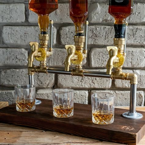 Whiskey Dispenser, Juice Dispenser, Alcohol Dispenser, Fathers Day Gifts Ideas, Wine Dispenser, Liquor Dispenser, Bottle Dispenser, Drinking Vessels, Party Bars