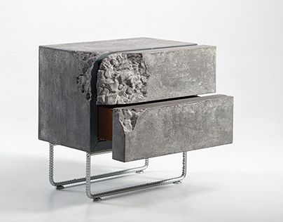 Check out new work on my @Behance profile: "Bedside table BreakFree" http://be.net/gallery/184461409/Bedside-table-BreakFree Brutalism Interior, Brutalist Interior, Broken Concrete, Wood Bedside Table, Concrete Furniture, Bedroom Space, Creative Furniture, Fitted Furniture, High Quality Furniture