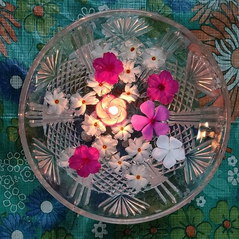 Diwali Decor ideas Diwali Decor Ideas, Candle In Glass, Floating Candle, Diwali Decor, Floating Candles, Diwali Decorations, Glass Bowl, Diwali, Floating