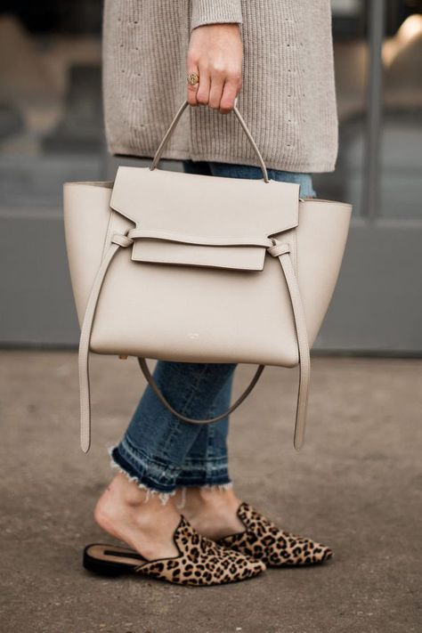 Celine Belt Bag #styleblogger #TTD #neutrals Neutral Bags, Kate Spade Knott, Celine Belt, Woman Belt, Celine Belt Bag, Neutral Bag, Waist Purse, Bags Trendy, Fall Handbags