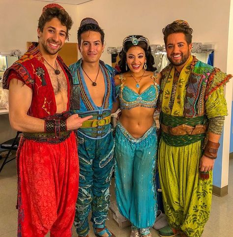 Happy trails to the one and only @izzymccalla. Agrabah won’t be the same without you! . . . #aladdin #jasmine #babkak #omar #kassim… Aladdin On Broadway, Aladdin Theater, Aladdin Broadway, Aladdin Musical, Aladdin Jr, Musical Theatre Costumes, Aladdin Costume, Belly Dancer Costumes, Broadway Costumes